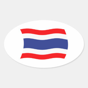 Thailand Vlag Sticker