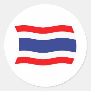 Thailand Vlag Sticker