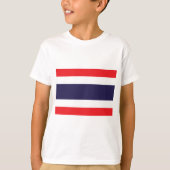 Thailand vlag t-shirt (Voorkant)