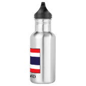 Thailand vlag waterfles (Rechts)