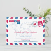 Thailande Air Mail Save the Date (Debout devant)