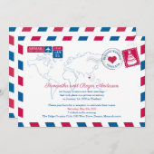 Thailande Air Mail Save the Date (Devant / Derrière)