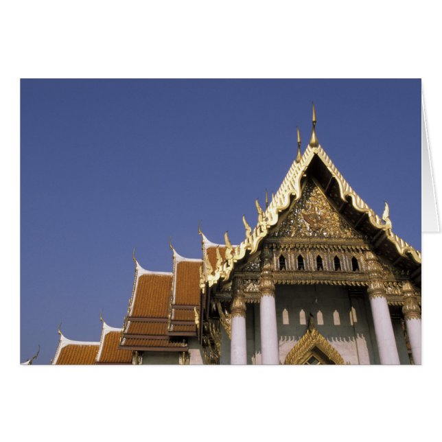 Thaïlande, Bangkok. Le soleil du matin se réfléchi (Devant horizontal)