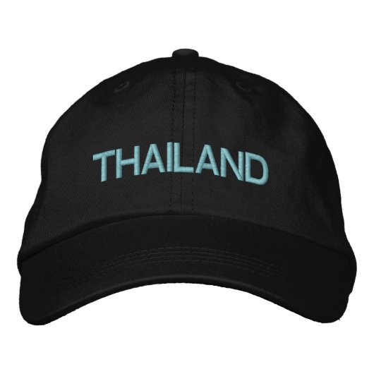 Thaïlande Casquette brodé personnalisé (Devant)