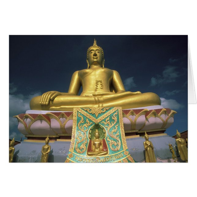 Thaïlande, île de Koh Samui. Grand Bouddha. (Devant horizontal)