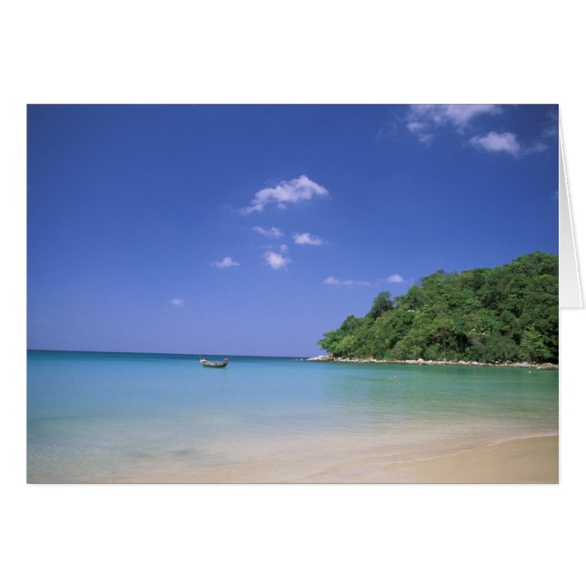 Thaïlande, île de Phuket. Plage. (Devant horizontal)
