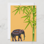 Thaïlande Invitation à la douche nuptiale (Dos)