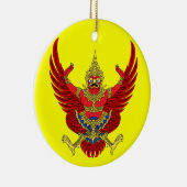 THAÏLANDE* Ornement de Noël personnalisé (Droite)