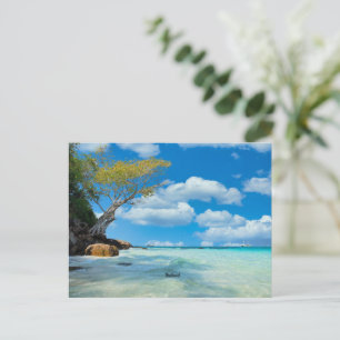 Thailands strand briefkaart