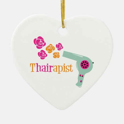 Thairapist Keramisch Ornament (Voorkant)