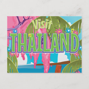 Thais leuk poster voor oldtimers briefkaart