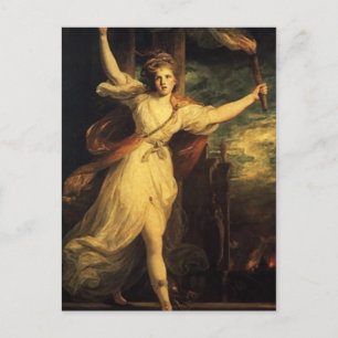Thais van Ahens met Tourch door Joshua Reynolds Briefkaart