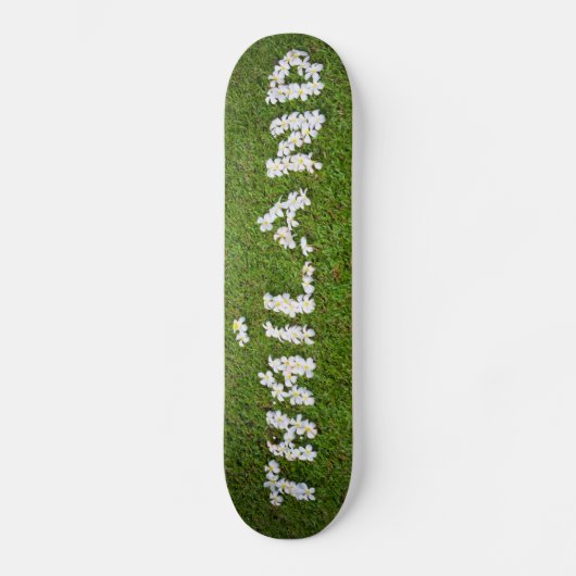 Thaise bloem skateboard (Voorkant)