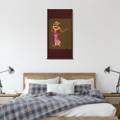 Thaise danseres - dame canvas afdruk (Insitu (Slaapkamer))