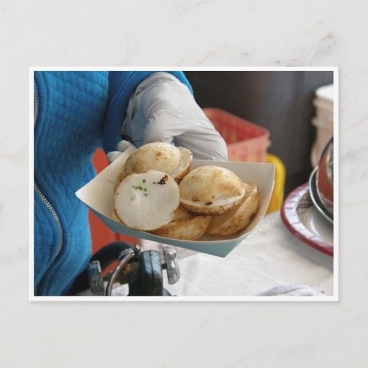 Thaise dessert briefkaart (Voorkant)