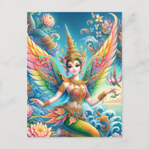 Thaise fee briefkaart