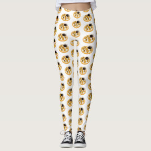 Thaise garnalen cartoon illustratie leggings
