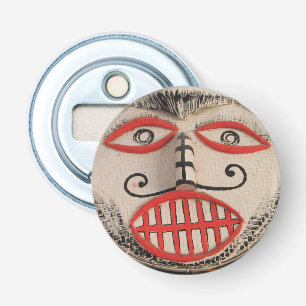 Thaise Gezichtsmasker, Phi Ta Khon Masker Festival Button Flesopener