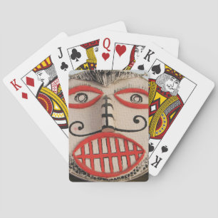 Thaise Gezichtsmasker, Phi Ta Khon Masker Festival Pokerkaarten