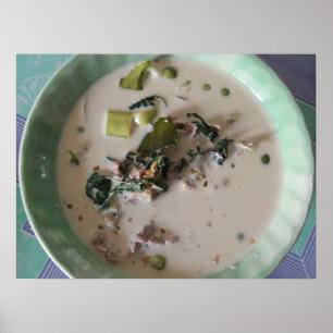 Thaise Groene Curry [แกงเขียวหวาน] ... Aziatisch e Poster