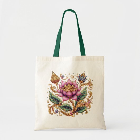 Thaise kunst, Thais design, Thaise stijl Tote Bag (Voorkant)