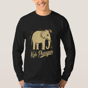 Thaise olifant Zuidoost-Azië Reiziger Koh Phangan T-shirt