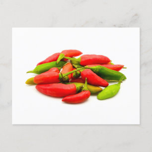 Thaise peper briefkaart