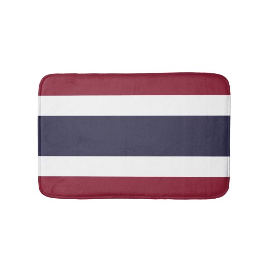 Thaise vlag badmat (Voorkant)