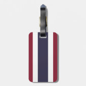 Thaise vlag bagagelabel (Achterkant verticaal)