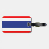 Thaise vlag bagagelabel (Achterkant horizontaal)