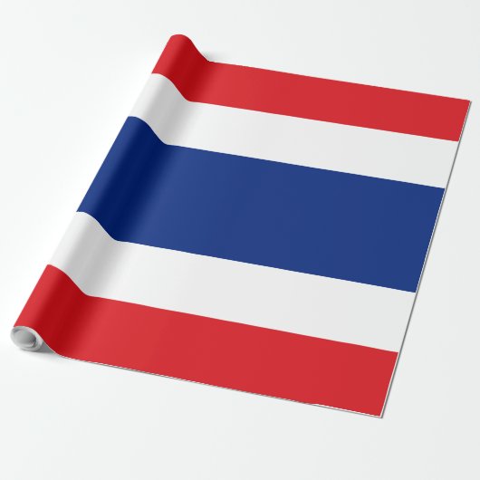 Thaise vlag cadeaupapier (Uitgerold)