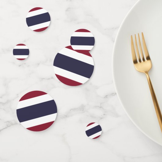 Thaise vlag confetti (Groep)