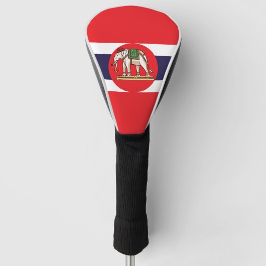 Thaise vlag golfheadcover (Voorkant)