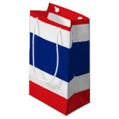 Thaise vlag klein cadeauzakje (Voorkant Gekanteld)