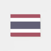 Thaise vlag post-it® notes (Voorkant)