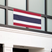 Thaise vlag spandoek (Buitenkant Gebouw)