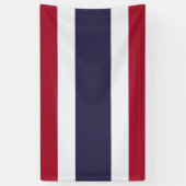 Thaise vlag spandoek (Verticaal)