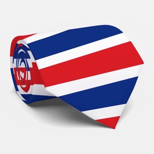 Thaise vlag stropdas (Opgerold)