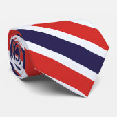 Thaise vlag stropdas (Opgerold)