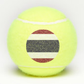 Thaise vlag tennisballen (Achterkant)