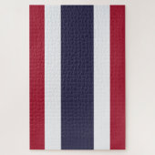 Thaise vlag (Thailand) Legpuzzel (Verticaal)