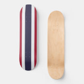 Thaise vlag (Thailand) Skateboard (Voorkant)