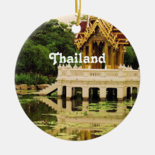 Thaise watertuin keramisch ornament