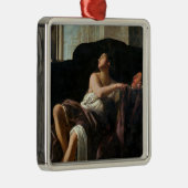 Thalia, Muse of Comedy Metalen Ornament (Rechts)