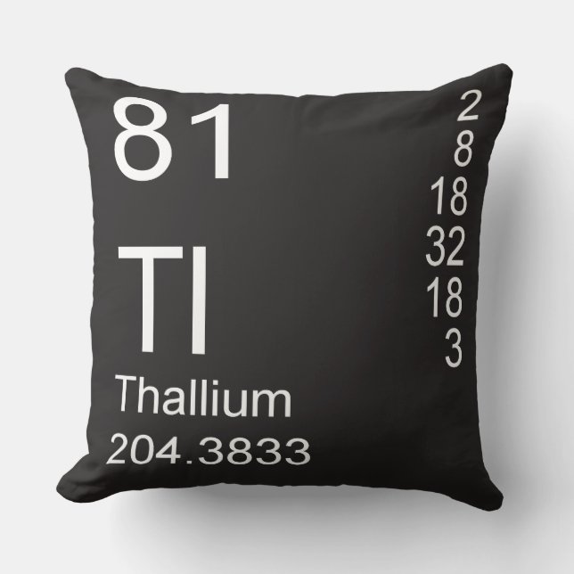 Thallium Kussen (Voorkant)