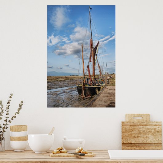 Thames Barge Poster (Keuken)