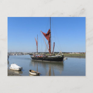 Thames Barge Sailing Boat Briefkaart