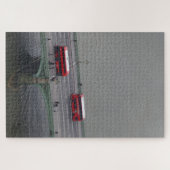 Thames Bridge & Buses London Jigzaag Puzzle Legpuzzel (Horizontaal)
