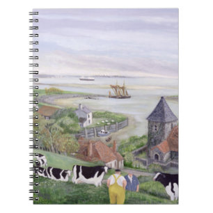 Thames Estuary Boerderij Notitieboek