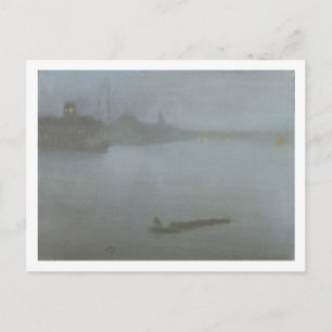 Thames — Nocturne in Blue and Silver, c.1872/8 (oi Briefkaart